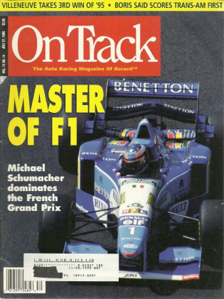 ON TRACK 1995 JULY 27 - WEEKLY RACING MAGAZINE